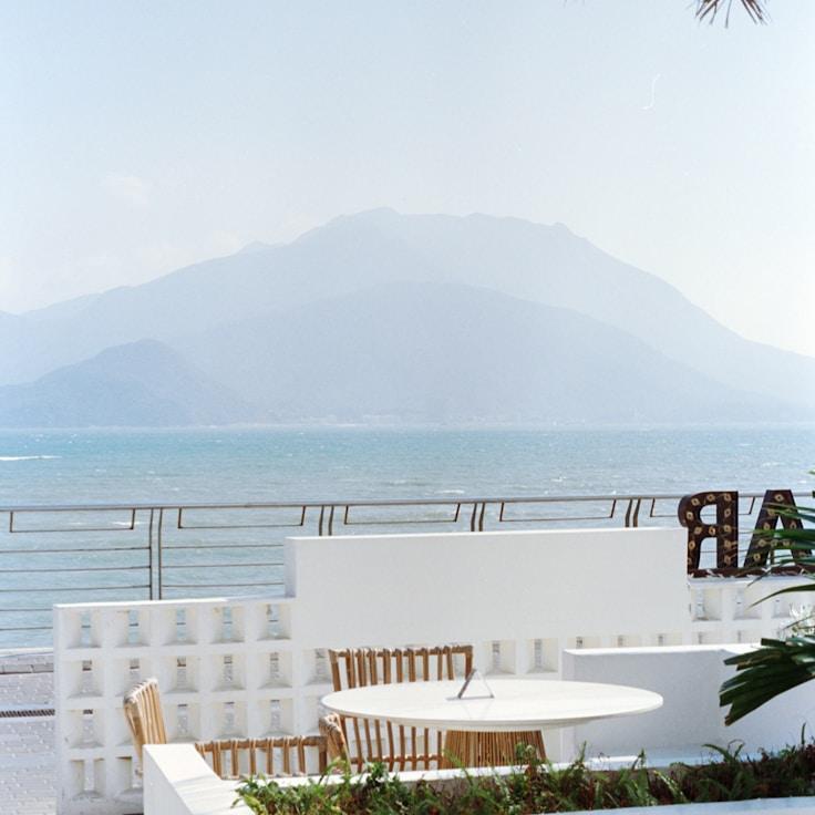 Entertainment zone at night in Spain